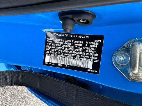 Used 2021 Honda Civic Type R image 6