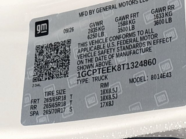 New 2026 Chevrolet Colorado Trail Boss AWD/4WD image 25