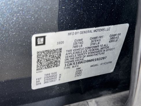Used 2021 GMC Yukon SLT w/ SLT Luxury Plus Package RWD image 42