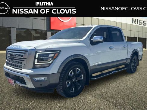 Used 2021 Nissan Titan Platinum Reserve w/ Moonroof Package RWD image 1