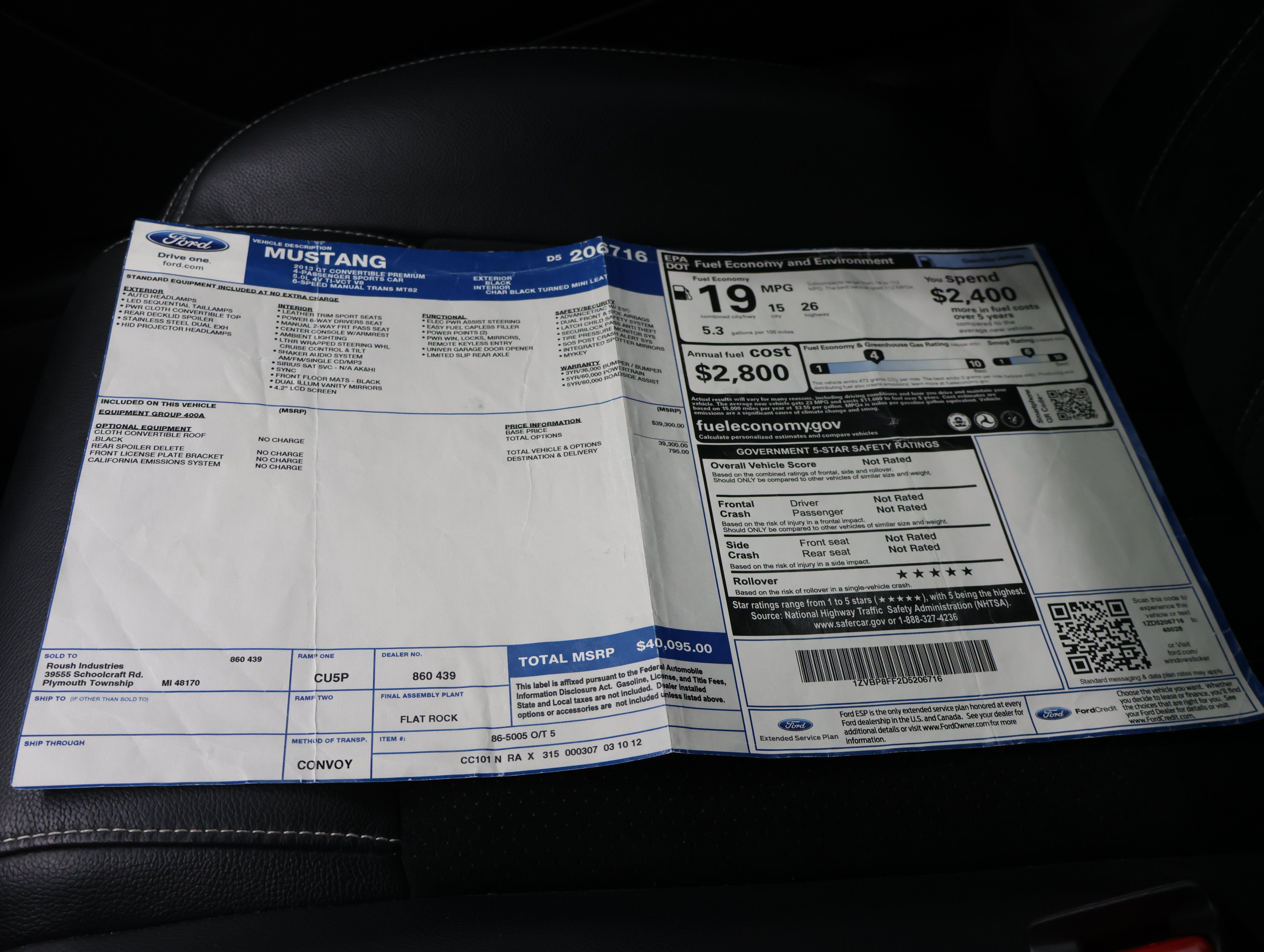 Used 2013 Ford Mustang GT Premium RWD image 54