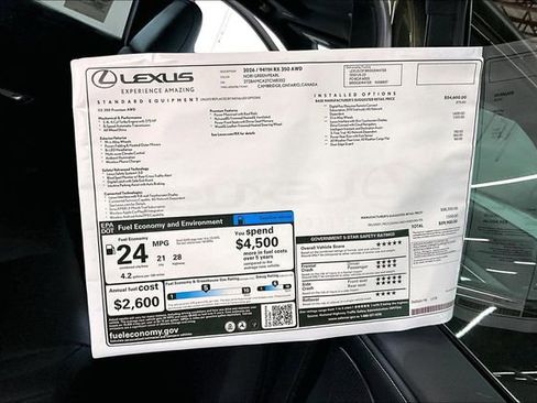 New 2026 Lexus RX 350 Premium AWD/4WD image 14