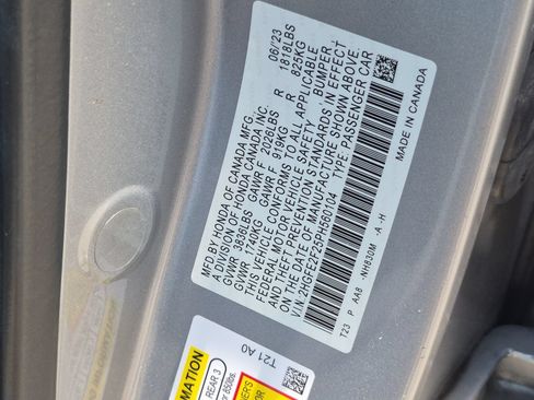 Certified 2023 Honda Civic LX image 23