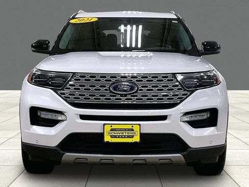 Certified 2021 Ford Explorer Limited w/ Class III Trailer Tow Package AWD/4WD image 3