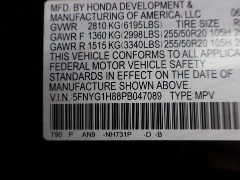 Certified 2023 Honda Pilot Elite image 37