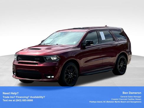 Used 2018 Dodge Durango R/T w/ Blacktop Package RWD image 1