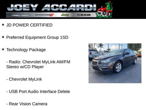 Used 2016 Chevrolet Cruze LT image 4