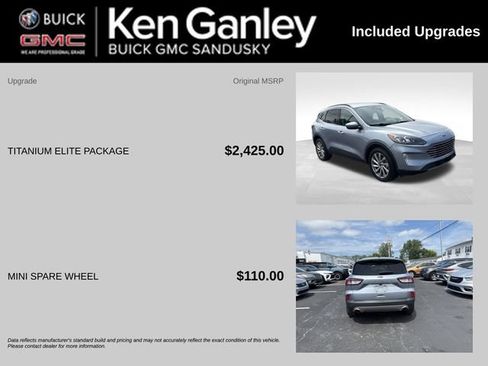 Used 2022 Ford Escape Titanium w/ Titanium Elite Package AWD/4WD image 6