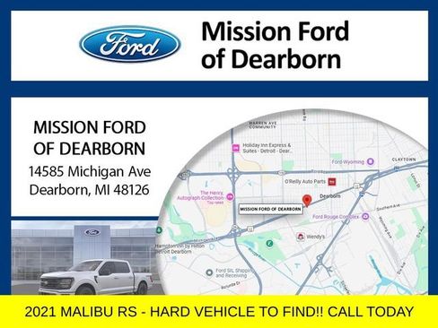 Used 2021 Chevrolet Malibu RS w/ LPO, Convenience Package 2 image 23