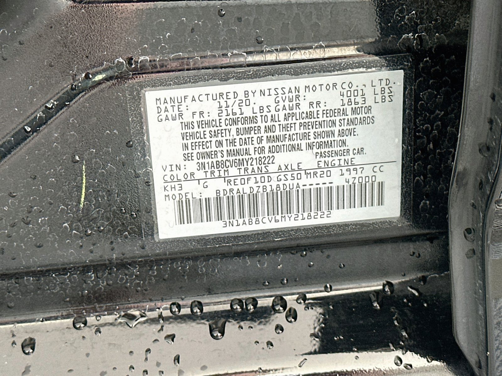 Used 2021 Nissan Sentra SV FWD image 28