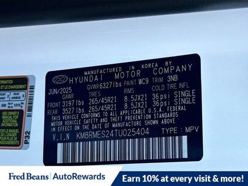 New 2026 Hyundai Palisade Calligraphy image 22