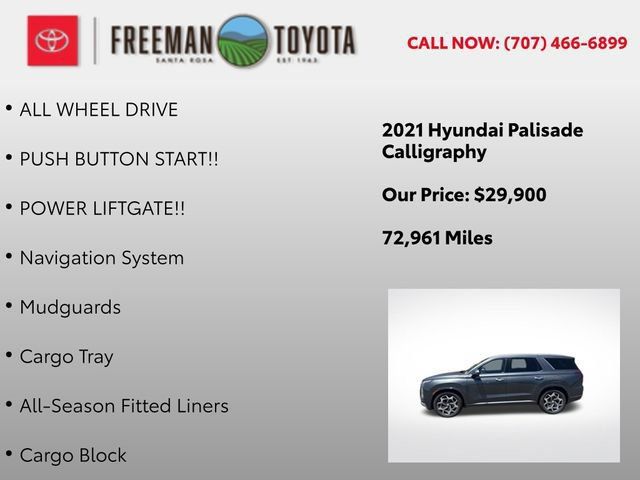 Used 2021 Hyundai Palisade Calligraphy w/ Winter Package AWD/4WD image 10