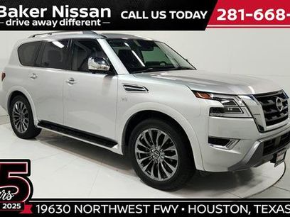 Used 2021 Nissan Armada Platinum w/ Captain's Chairs Package
