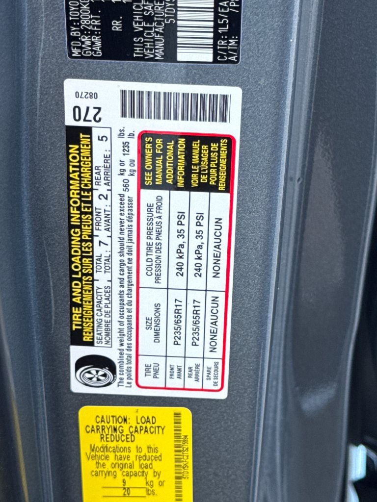 Used 2026 Toyota Sienna XLE AWD/4WD image 48