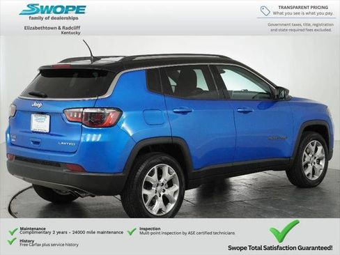 Certified 2022 Jeep Compass Limited AWD/4WD image 3