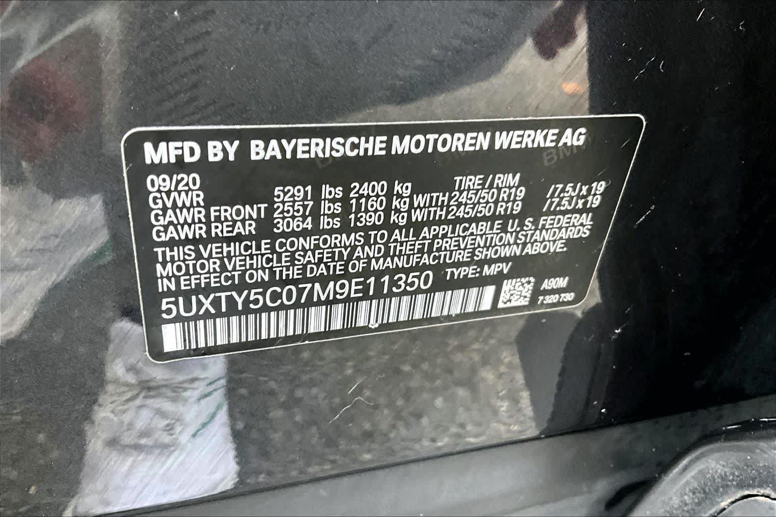 Used 2021 BMW X3 xDrive30i w/ Premium Package AWD/4WD image 34