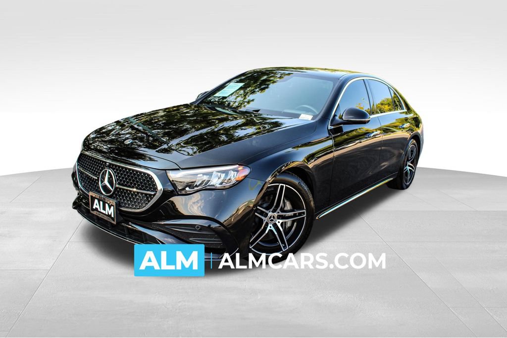 Used 2025 Mercedes-Benz E 450 4MATIC Sedan w/ Winter Package image 1