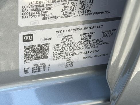 Used 2026 Chevrolet Silverado 1500 LT AWD/4WD image 31