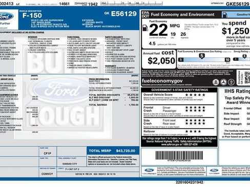 Used 2016 Ford F150 XLT w/ Equipment Group 301A Mid image 14