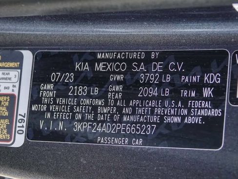 Certified 2023 Kia Forte LXS w/ LXS Technology Package image 28