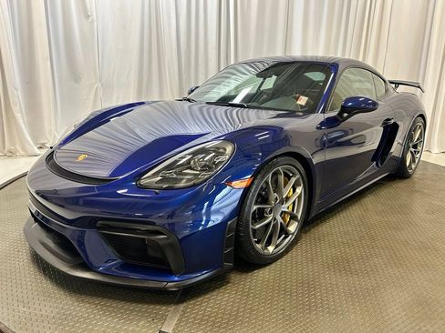 Certified 2022 Porsche 718 Cayman GT4 RWD image 1