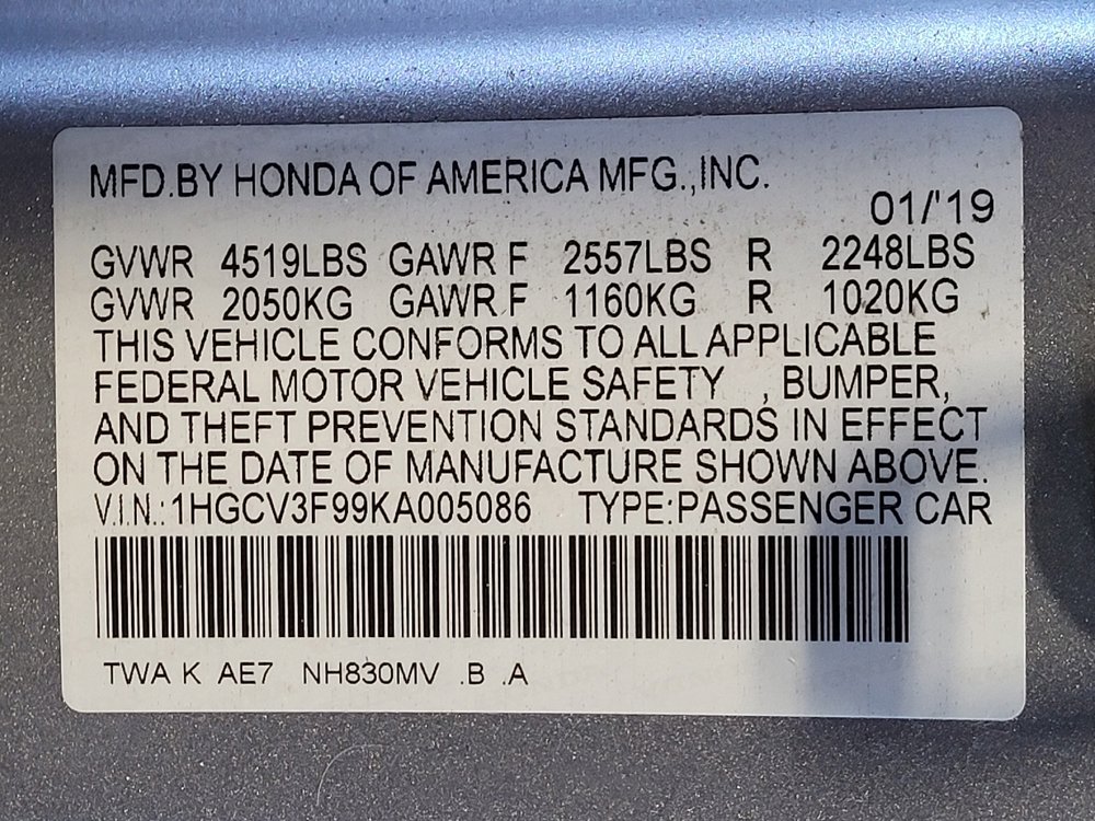 Used 2019 Honda Accord Touring image 33