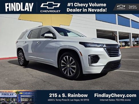 Certified 2023 Chevrolet Traverse Premier w/ LPO, Floor Liner Package FWD image 1