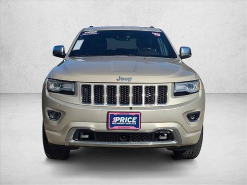 Used 2015 Jeep Grand Cherokee Overland w/ Advanced Technology Group AWD/4WD image 2