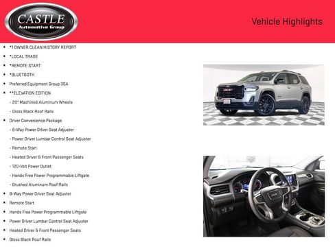 Certified 2023 GMC Acadia SLE w/ Driver Convenience Package image 3