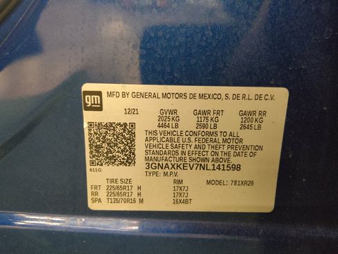 Used 2022 Chevrolet Equinox LT FWD image 33