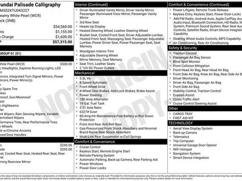 New 2026 Hyundai Palisade Calligraphy image 5