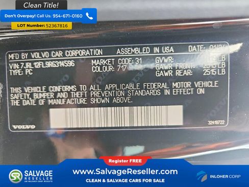 Used 2024 Volvo S60 B5 Plus FWD image 16
