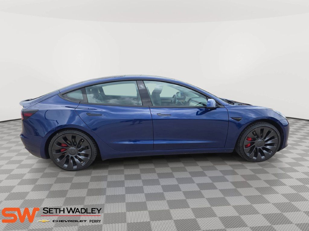 Used 2022 Tesla Model 3 Performance AWD/4WD image 8