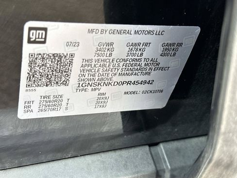 Certified 2023 Chevrolet Tahoe LT w/ Luxury Package AWD/4WD image 19