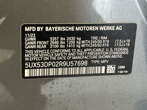 Used 2024 BMW X3 xDrive30i w/ Premium Package AWD/4WD image 40