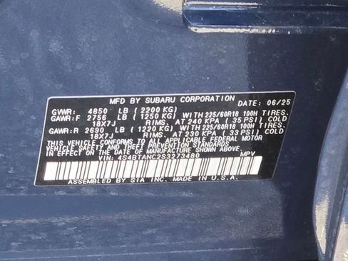 Certified 2025 Subaru Outback Limited AWD/4WD image 20