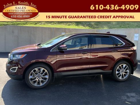 Used 2018 Ford Edge Titanium w/ Equipment Group 302A AWD/4WD image 1