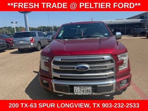 Used 2015 Ford F150 Platinum w/ Equipment Group 701A Luxury AWD/4WD image 2