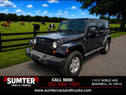 Used 2012 Jeep Wrangler Unlimited Rubicon w/ Connectivity Group AWD/4WD image 1