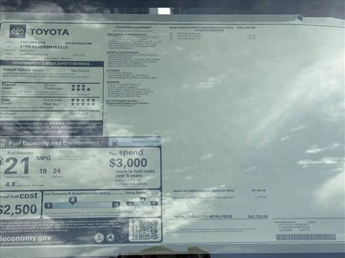 New 2025 Toyota Tacoma SR5 image 24