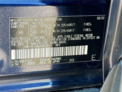 Used 2022 Toyota RAV4 XLE image 24