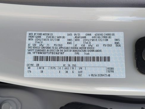 New 2026 Ford F350 Lariat w/ Lariat Ultimate Package image 14