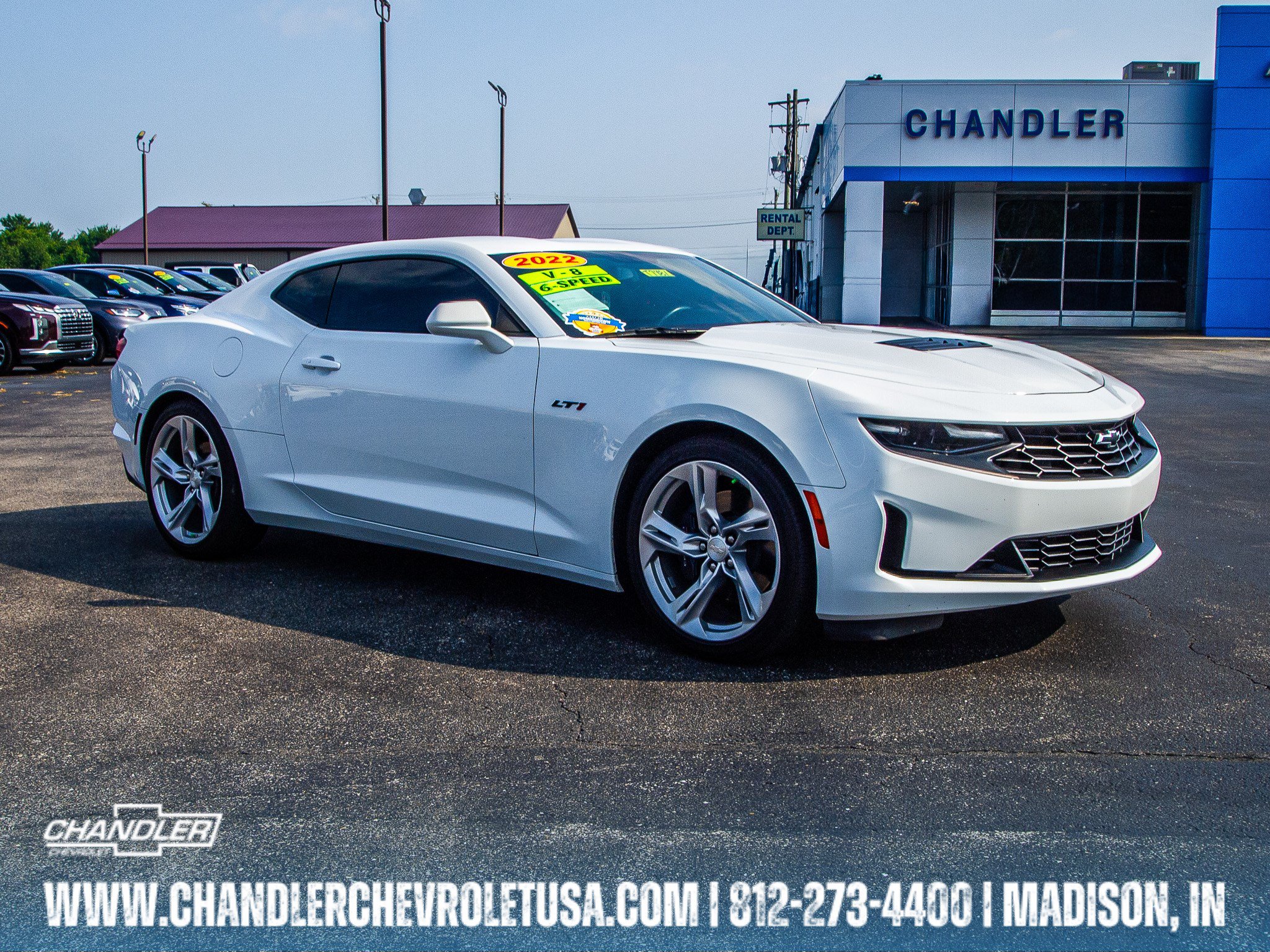 Used 2022 Chevrolet Camaro LT RWD image 1