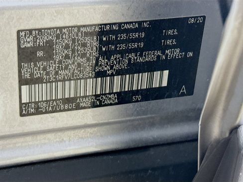 Certified 2020 Toyota RAV4 XLE Premium FWD image 29