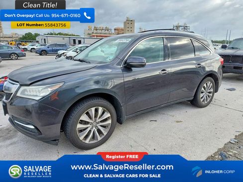 Used 2015 Acura MDX SH-AWD w/ Technology Package image 1