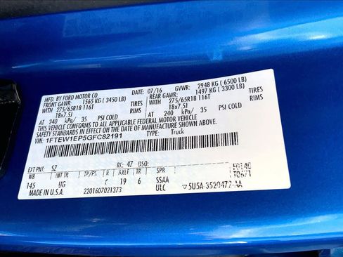 Used 2016 Ford F150 XLT w/ Equipment Group 302A Luxury AWD/4WD image 36