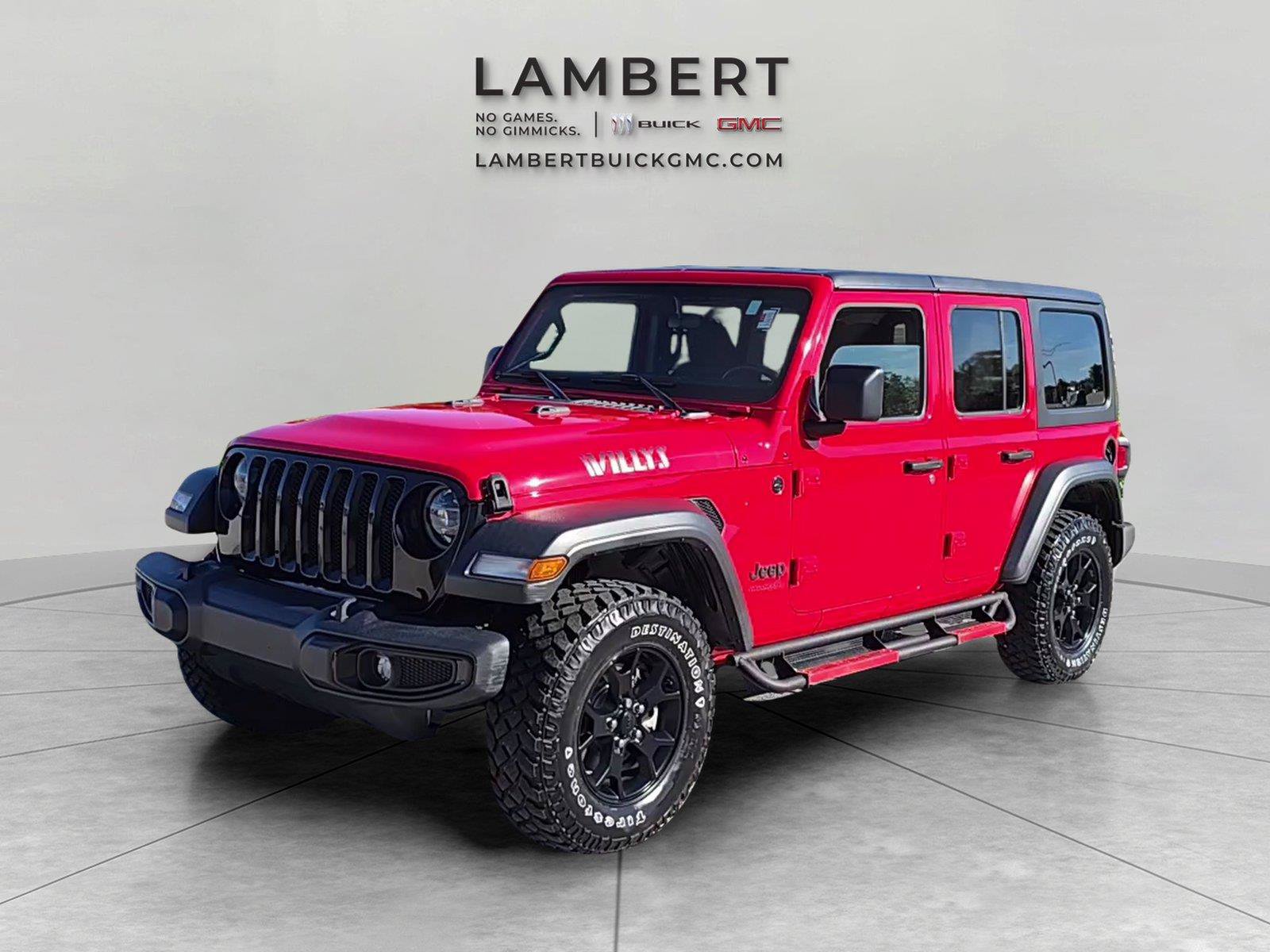 Used 2021 Jeep Wrangler Unlimited Sport AWD/4WD image 1