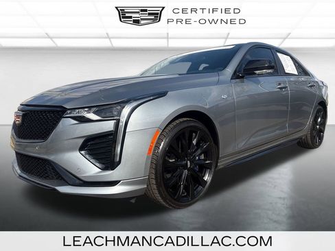 Certified 2024 Cadillac CT4 Sport w/ LPO, ONYX Package image 10