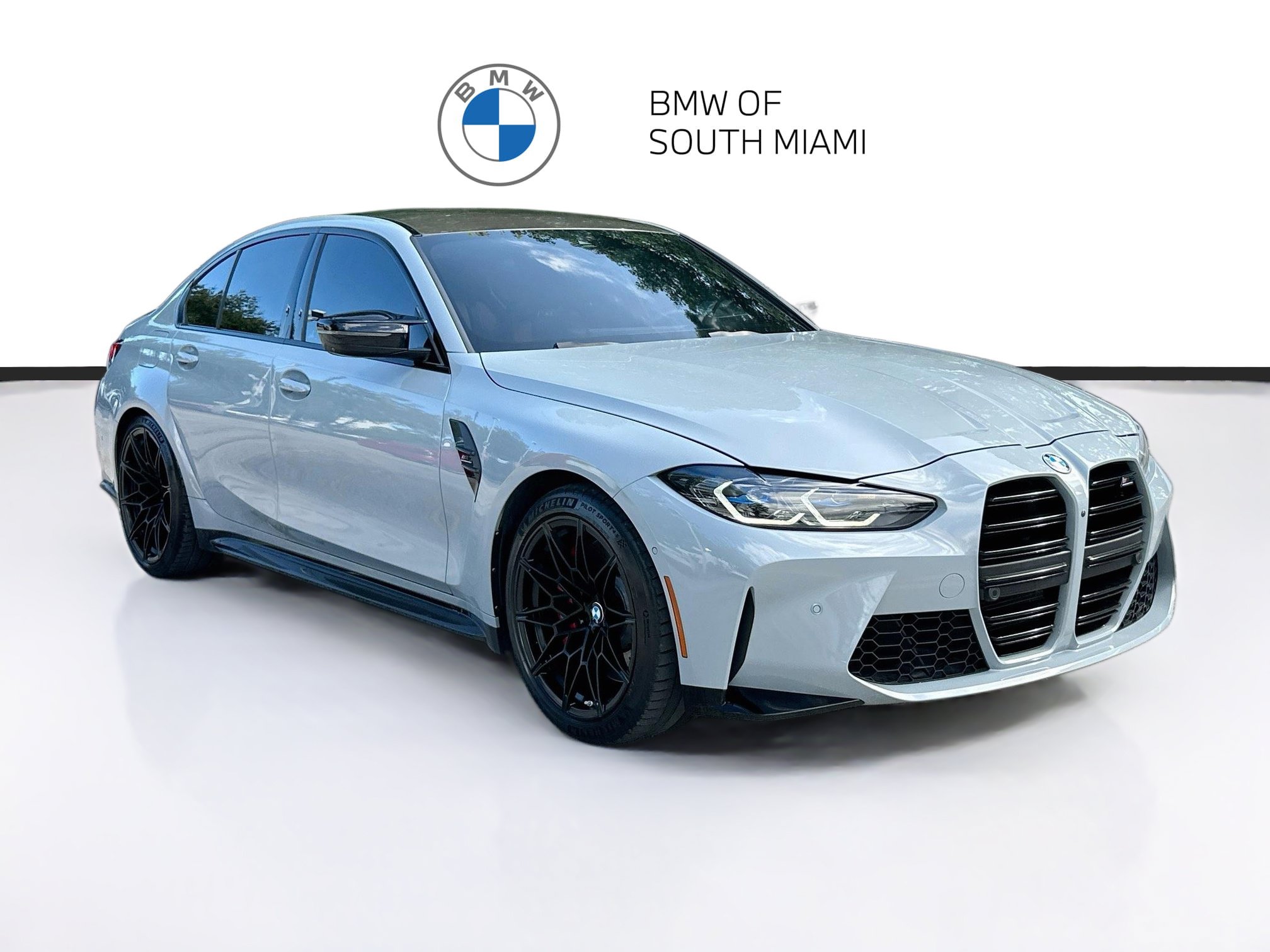 Used 2024 BMW M3 Competition w/ Executive Package AWD/4WD image 1