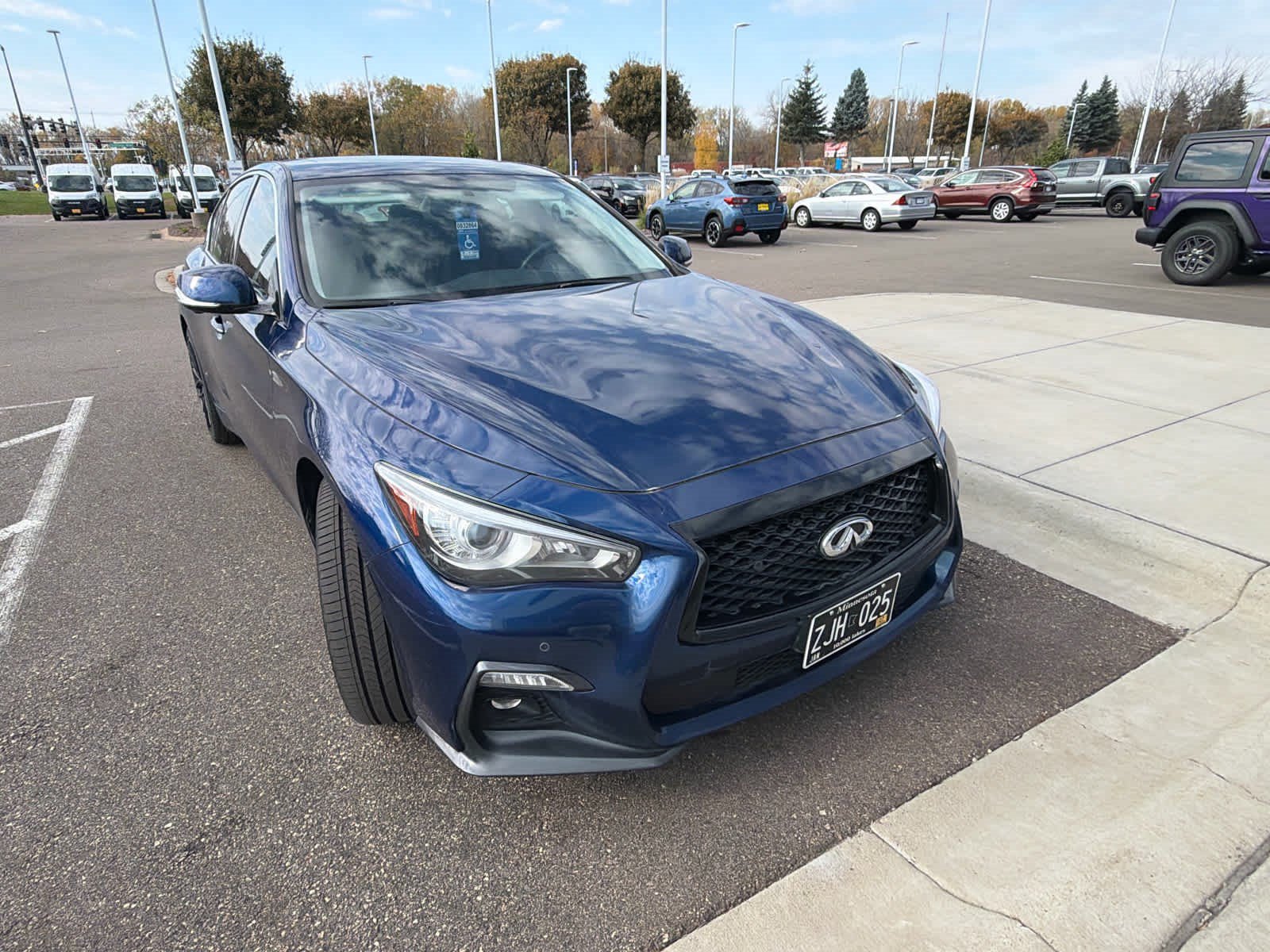 Used 2020 INFINITI Q50 Sport AWD/4WD image 6